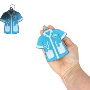 Brelok Koszulka Groomera 3D
