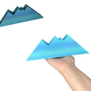 Stylowy Pojemnik na Serwetki "Górski Szczyt"