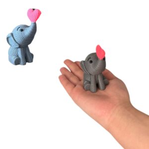 Figurka słonika 3D