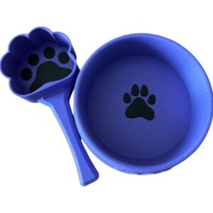 Zestaw miska dla psa 3D z łopatką