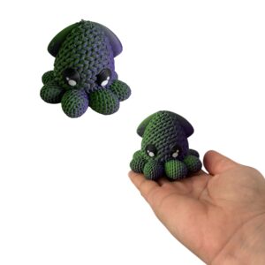 Figurka 3D ośmiorniczka – urocza dekoracja z drukarki 3D