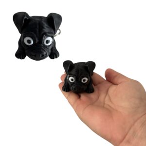 Zawieszka 3D czarny piesek – uroczy gadżet z drukarki 3D