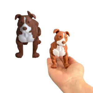 Figurka pitbull z druku 3D – Pitbull Power na Twojej półce!