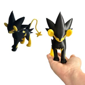 Figurka 3D elektryczny lew – dziki styl i moc fantasy!